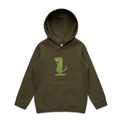 T-Rex Kids Hoodie Thumbnail
